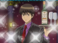 Shinpachi as Male Host