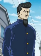 Umibouzu as a transfer student in Episode 201