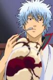 Gintoki is a sugar addict, parfait is one of his favorite