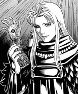 Utsuro taking the keys in the manga