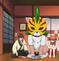 Sadaharu in "Sadaemon Wolf The Mask" in Episode 72