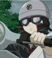 Kagura as Gintoki in Episode 97