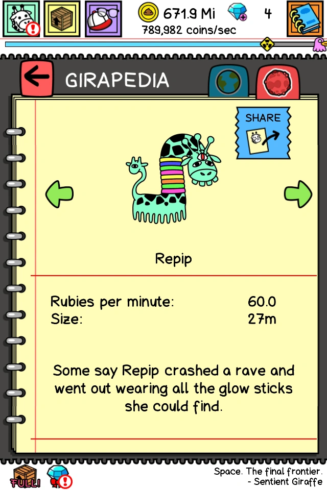 Repip Giraffe Evolution Wikia Fandom