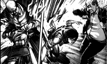 Mikasa's Tackle Attack