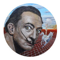 Portrait of Salvador Dali by Miguel Rodez 2016
