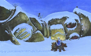 "Red Bear", a painting by Phil and Kaja Foglio