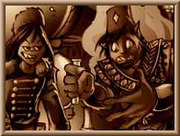 Possibly a very young pre-general Zog with Vlad Heterodyne.