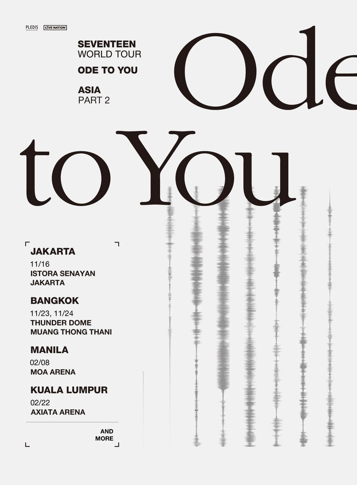 Seventeen World Tour 'ODE TO YOU' | Seventeen Wiki | Fandom