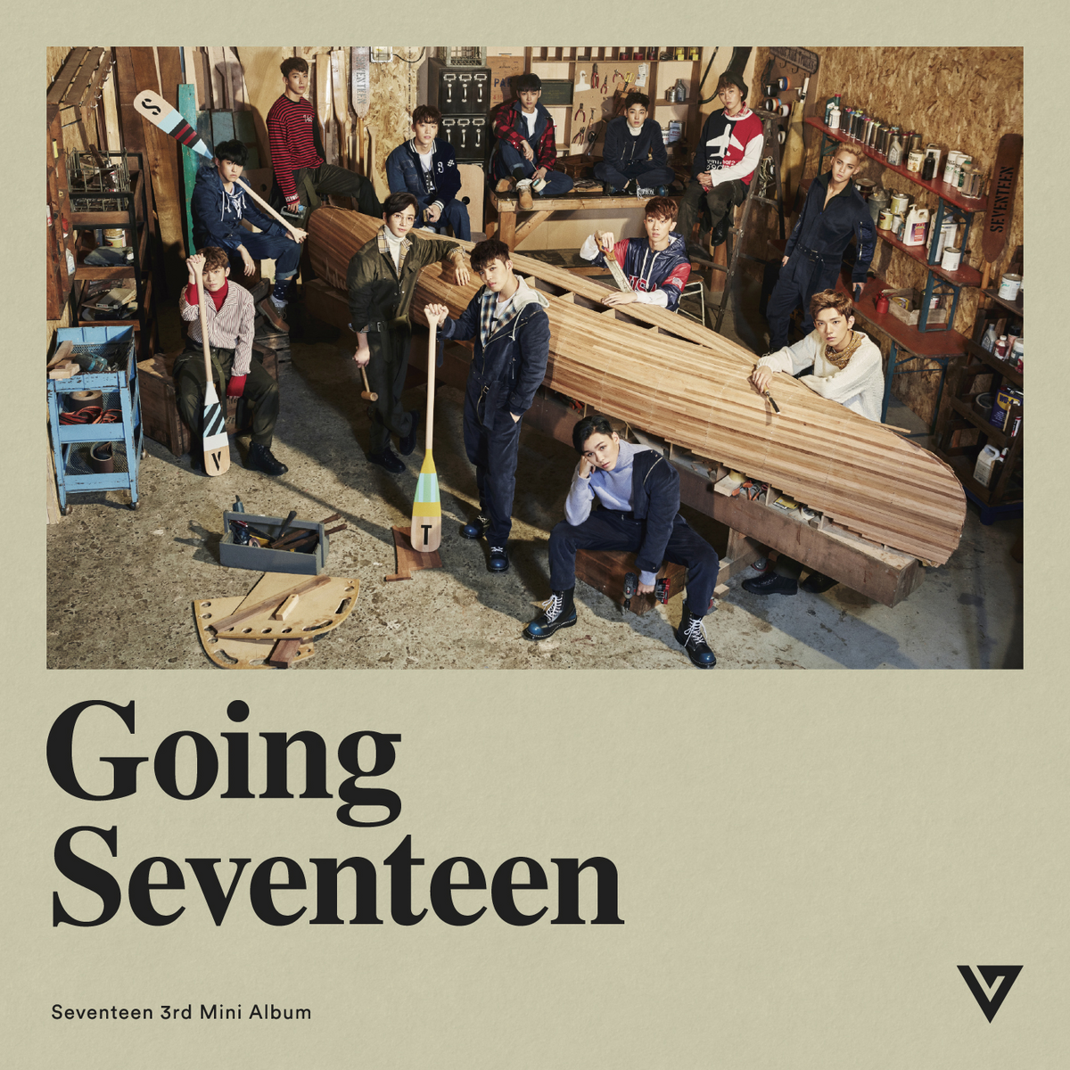 SEVENTEEN - GOING SEVENTEEN (3RD MINI ALBUM) (3 VERSIONS)