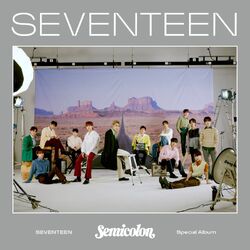 【1144】SEVENTEEN semicolon セミコロン ヨントン ウォヌ SEVENTEEN special album Semicolon wonwoo set + photo card +
