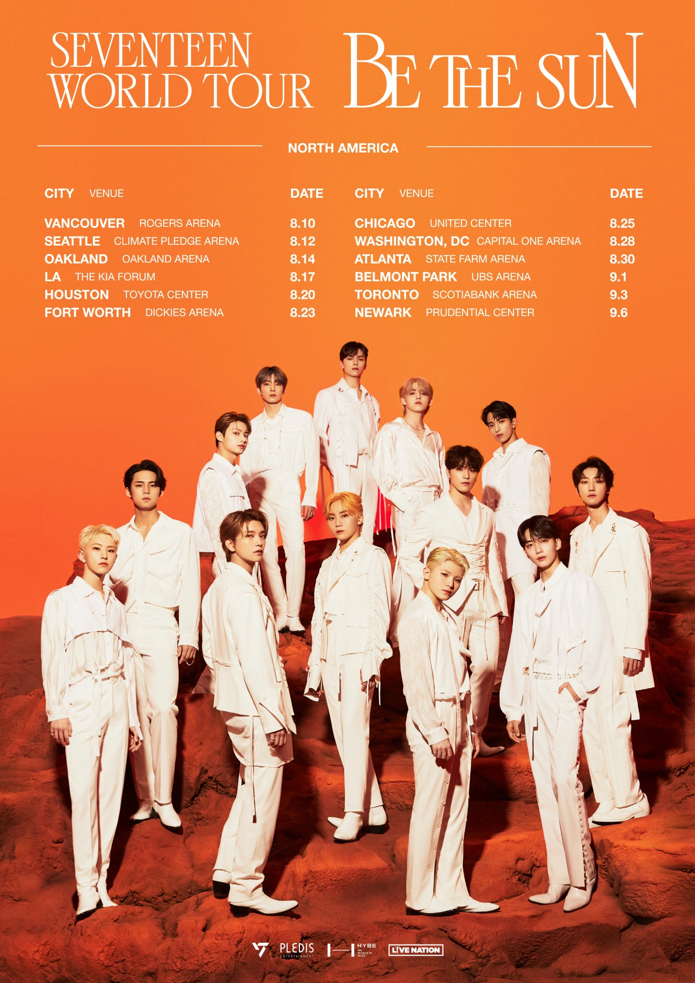 SEVENTEEN WORLD TOUR 'BE THE SUN' | Seventeen Wiki | Fandom