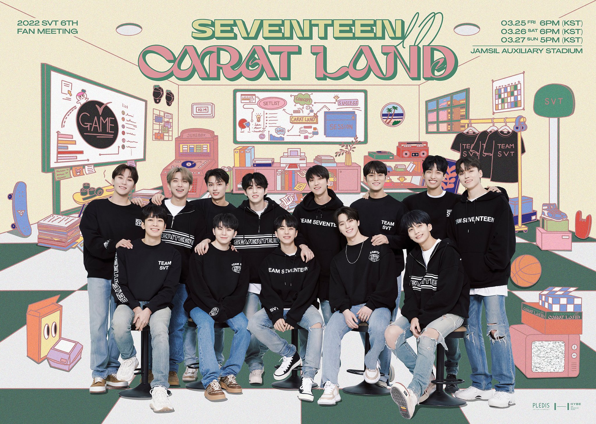 2022 SVT 6th Fanmeeting 'SEVENTEEN in CARAT LAND' | Seventeen Wiki 