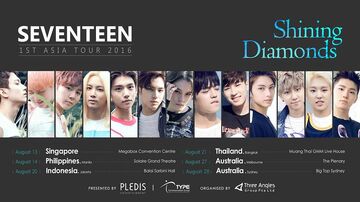 K-POP・アジア SEVENTEEN 1ST WORLD TOUR CONCERT DIAMOND K-POP・アジア SEVENTEEN 1ST WORLD TOUR CONCERT DIAMOND 2017