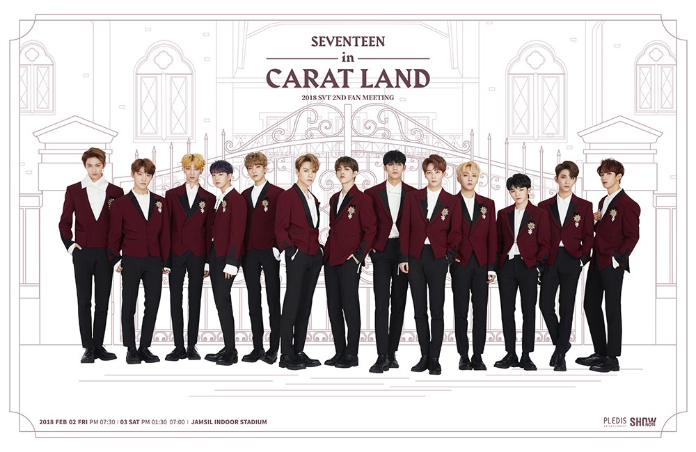 CARAT LAND in 2018.2.2ペンミレポ♡前編 | nanaのseventeen17days♡