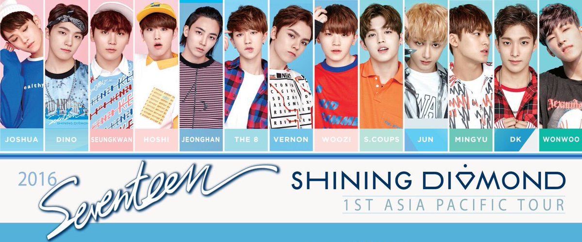 Seventeen 1st Asia Tour 'SHINING DIAMONDS' | Seventeen Wiki | Fandom