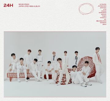 SEVENTEEN - SEVENTEEN 24H CARAT盤 オンライン エントリー ナンバー SEVENTEEN JAPAN 2ND MINI ALBUM「24H」