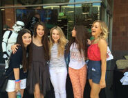 Star-wars-day-landry-bender-sabrina-carpenter-paris-berelc-rowan-blanchard-may-4-2014