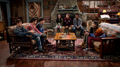 Lucas, Josh, Evan, Isadora, Farkle, Zay, Maya & Riley (Mount Sun Lodge - 3x09)