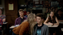 Maya kisses Farkle (3x21)