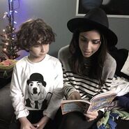 Auggie & Michele Reading