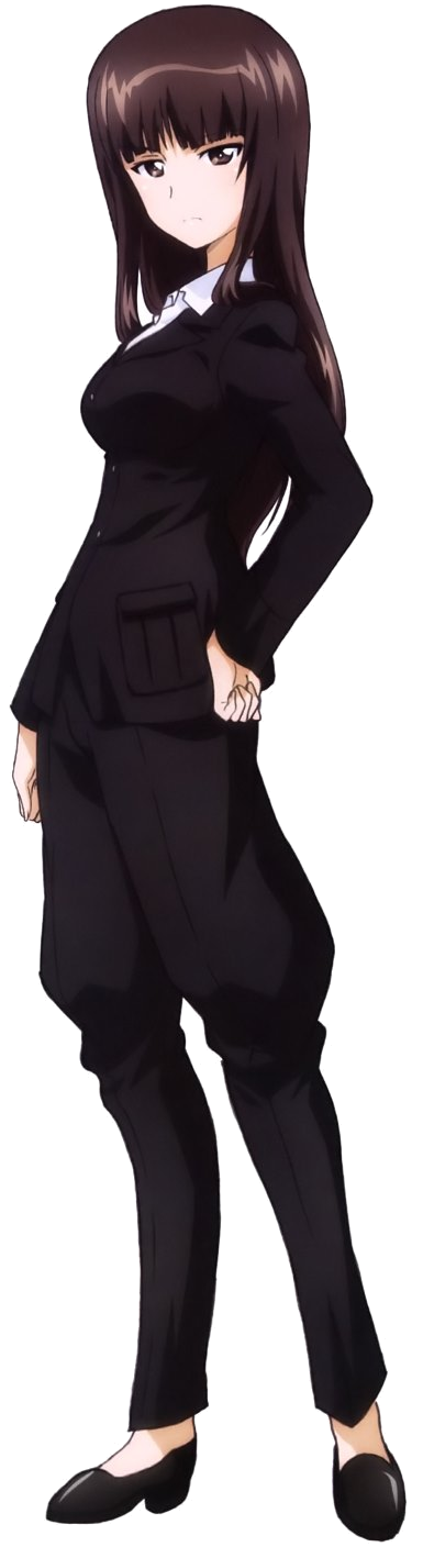 shiho様 official artwork) Shiho back then as a KMM HS student : r