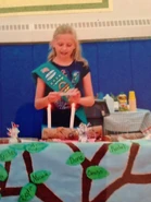 Girl Scout Junior Diana Farrell