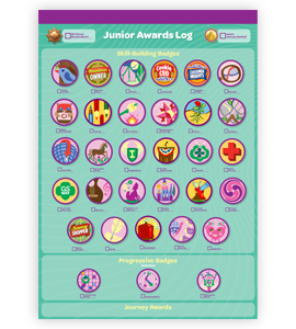 https://static.wikia.nocookie.net/girlscout/images/3/34/Junior_Badges.png/revision/latest?cb=20180302022212