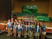 Daisy Troop 2066 bridged to Brownies.