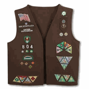 The Girl Scout Brownie Vest