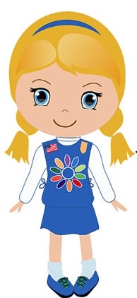 daisy girl clip art