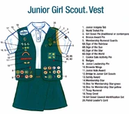 Girl Scout Junior Vest Guide