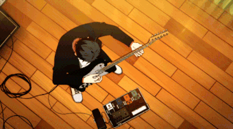 Featured image of post Anime Boy Playing Guitar Gif