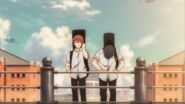 Mafuyu & Ritsuka near the ocean