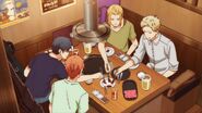 Ritsuka, Haruki, & Akihiko giving their meat to Mafuyu
