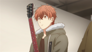 Mafuyu watching his band (44)