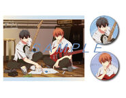 Toranoana: A3 Tapestry + A set of 2 Can Badges