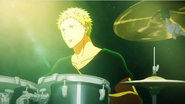 Akihiko Opening on the stage