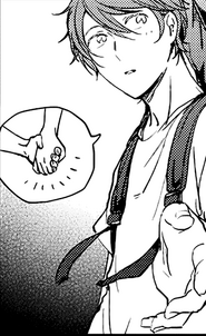Chapter 15 page 11 panel 5 Mafuyu wanting to hold hands