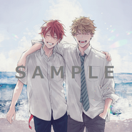 Volume 1 Illustration Sample (Mafuyu & Yuki)