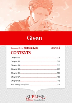 Table of contents (SuBLime)