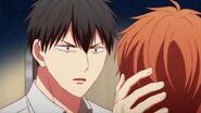 Ritsuka telling Mafuyu to let all of his feelings out