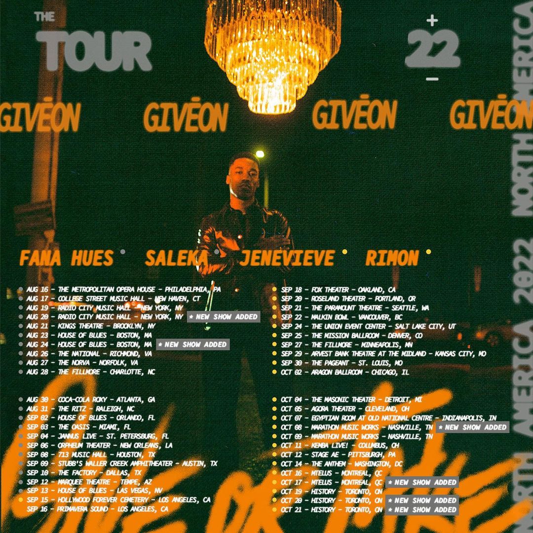 Giveon Releases Debut Album 'Give or Take': Stream - Rated R&B