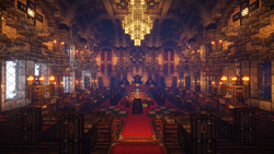 The Castairian Parliament Hall in the Townhall of Lucrécy The Castairian Parliament Hall in the Townhall of Lucrécy