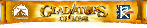 Rainbow Gladiators of Rome logo