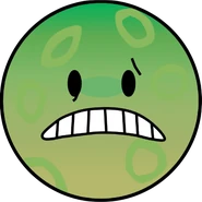 A Glimbrick with the aforementioned "hollow circle" mutation. This one gets bullied a little..