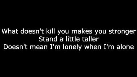 Stronger (What Doesn't Kill You) by Kelly Clarkson (With Lyrics) HD