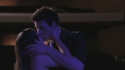 GLEE- PRETENDING with lyrics - Finn & Rachel video - Fanpop