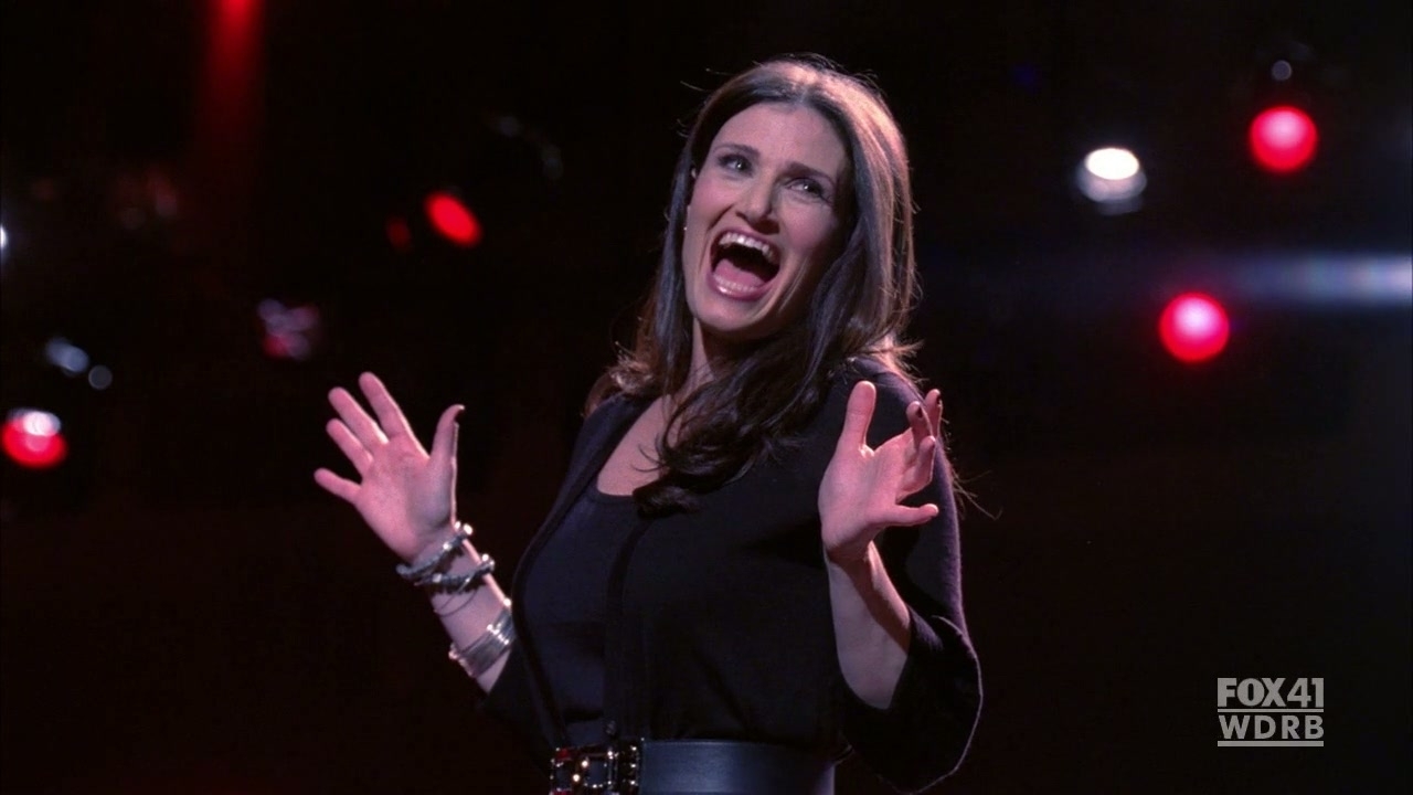 idina menzel glee