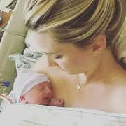 Heather, insieme al piccolo Owen, il suo secondo figlio