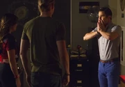 Blaine, als er Sam und Tina findet